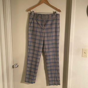 Pants, Women's, Size 6, pink/blue/cream